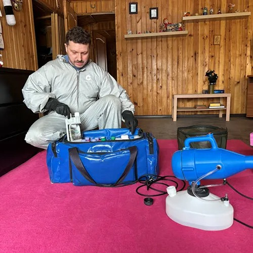 ФОТО Полное удаление ртути в помещениях в Новокузнецке